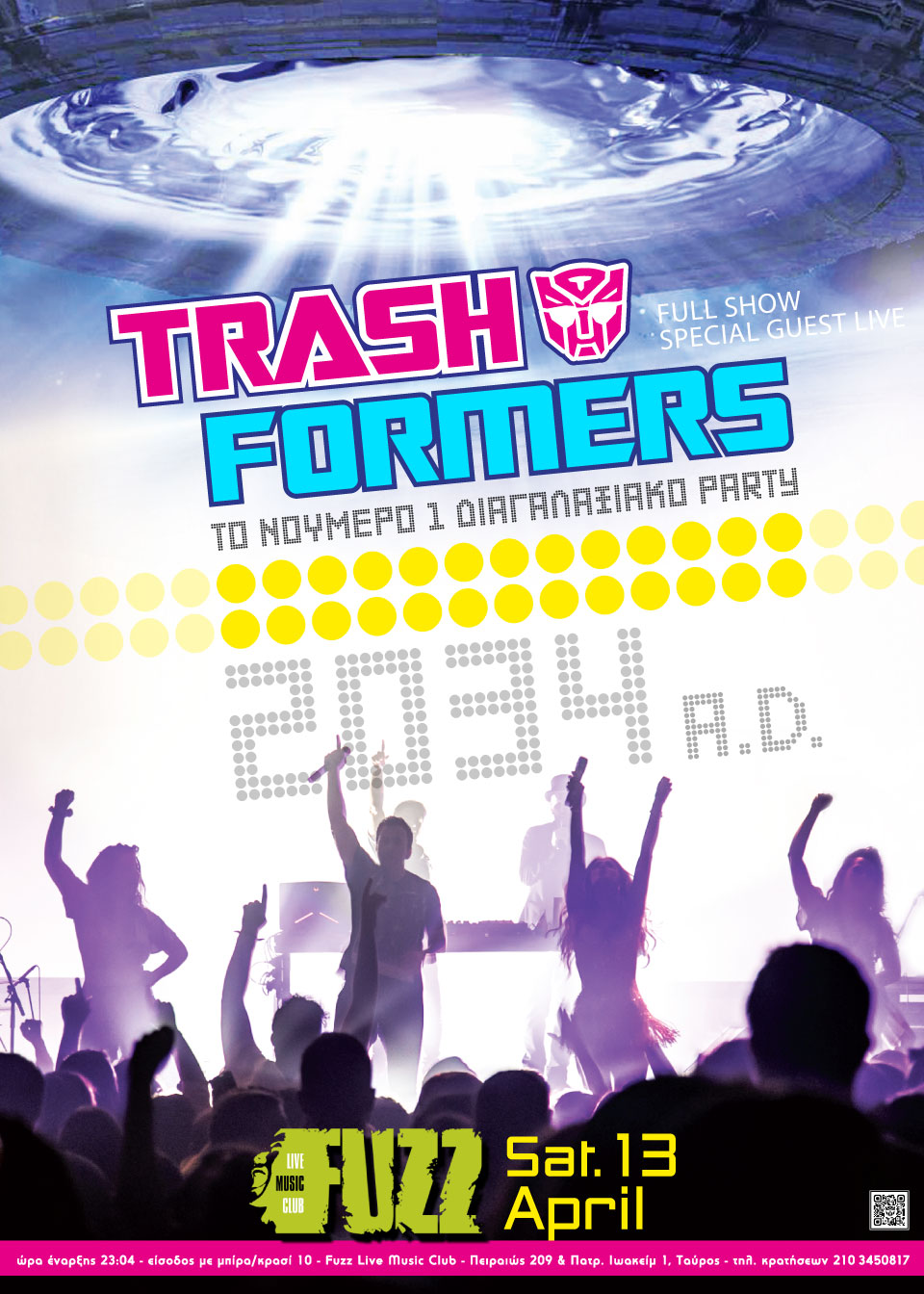 Trashformers 2034 A.D. @Fuzz - Sat. 9/2/19