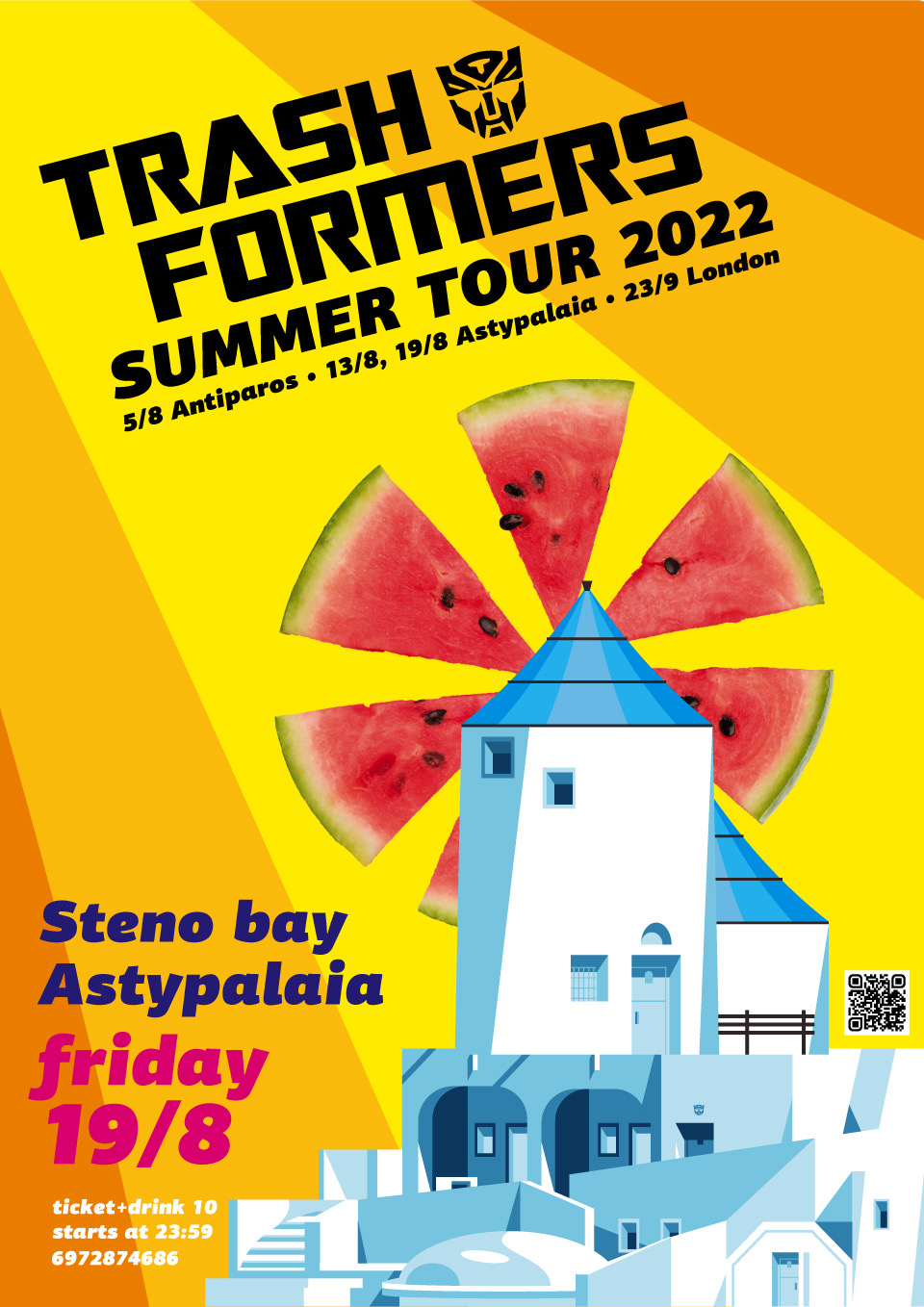 Trashformers Summer 2022 - Astypalea poster