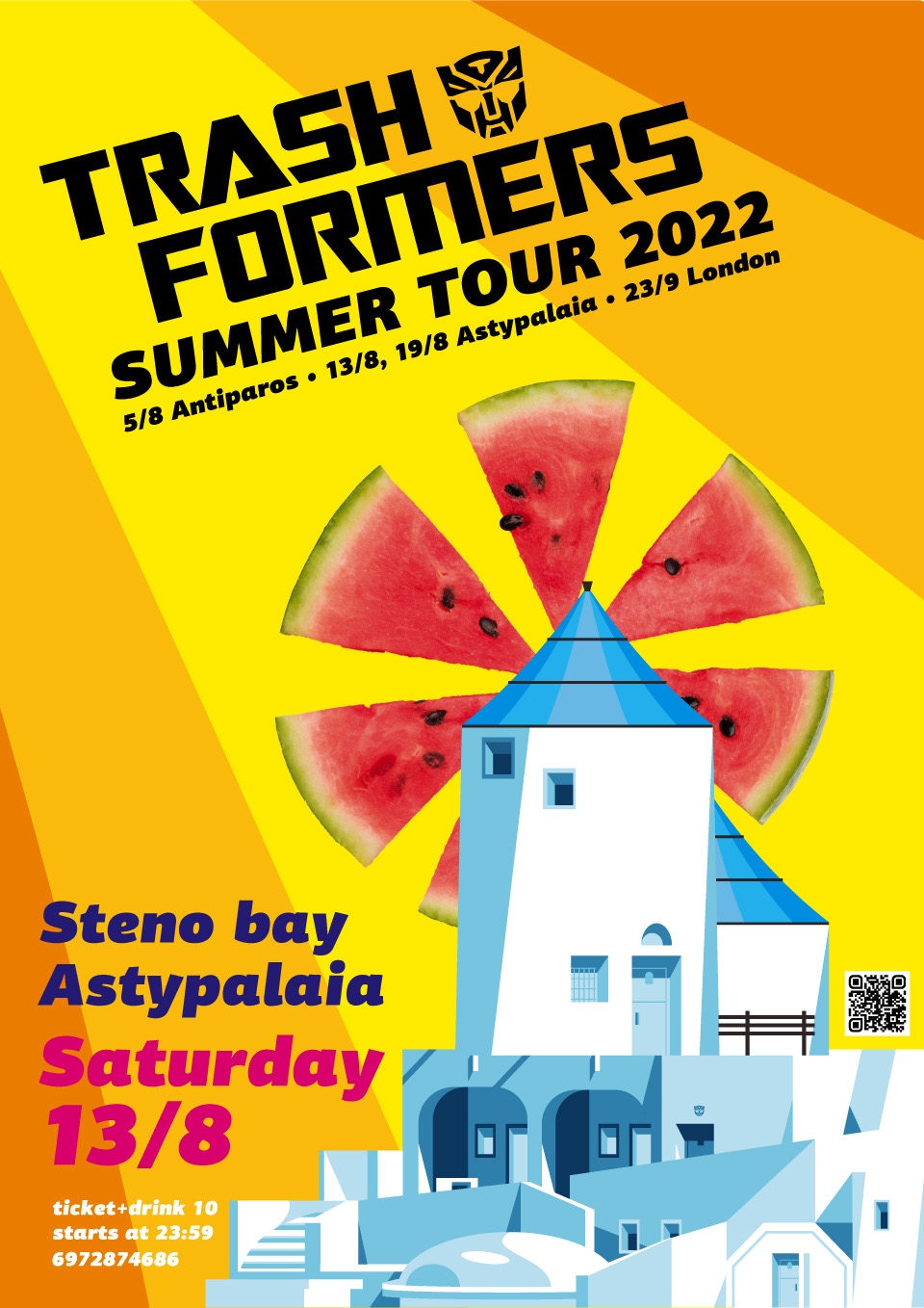 Trashformers Summer Tour 2022 - Astypalaia 