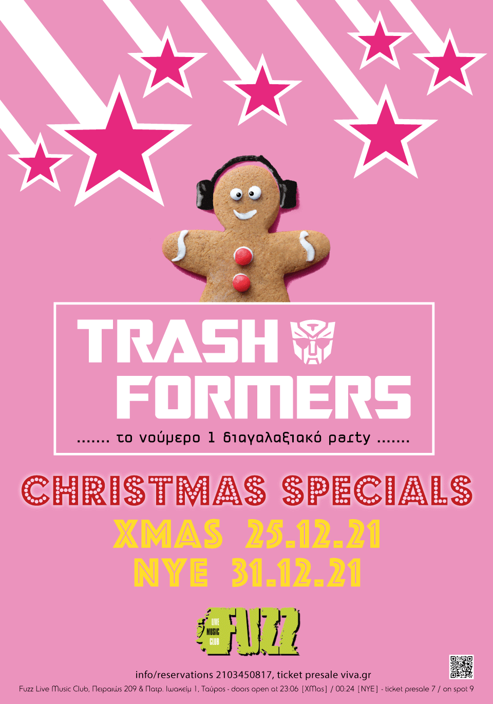 Trashformers Christmas Special 2021 poster